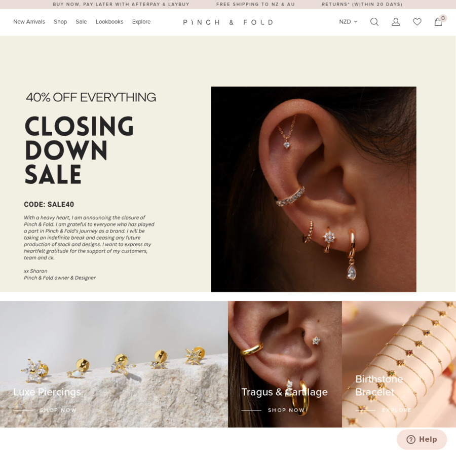 50 off Everything + Free Shipping Pinch & Fold ChoiceCheapies