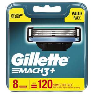 Gillette Mach3 Blades 8-Pack $19.80 + Shipping/ CC ($0 in-Store) @ The Warehouse