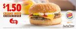 $1.50 Creamy Mayo Cheeseburger @ Burger King