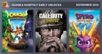 [PC] Spyro Reignited Trilogy, Crash Bandicoot N. Sane Trilogy, and Call of Duty: WWII - $12US (~$19.20NZ) @ Humble Bundle