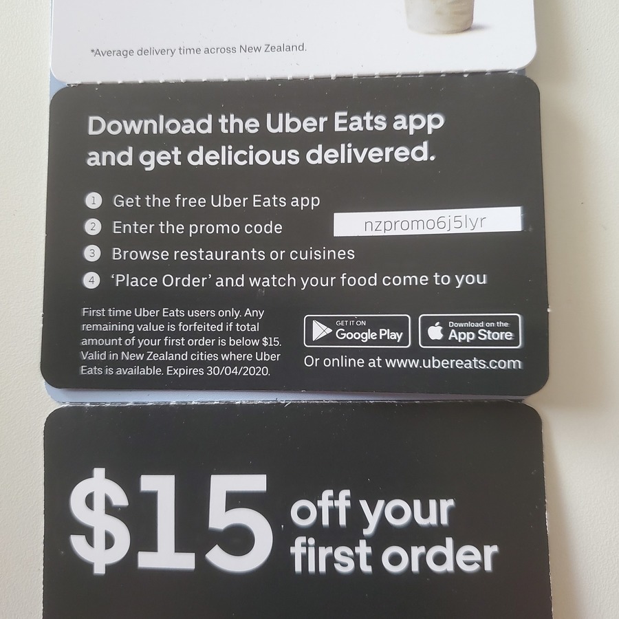Uber Eats 15 off First Order ChoiceCheapies