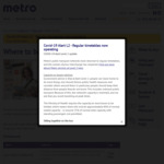 Chch: Metrocards Currently Free (Normally $10) ($3 with Postage) @Metroinfo.co.nz