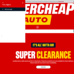 Spend $50-$99.99 Get $10 Credit, Spend $100 or More Get $30 Credit (Club Members Only) @ Supercheap Auto