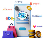 100% Crypto Back (as SG Coin) on eBay, AliExpress & Other Purchases @ SocialGood App