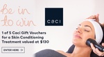 Win 1 of 5 Caci Gift Vouchers for a Skin Conditioning Treatment (Valued at $130) @ Kidspot