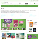 PaperPlus - 25% off All Books - Click Monday