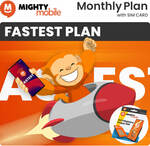 50% off Fastest Plan: $40/Month for First 12 Months (Unlimited Texts/Calls & Max Speed Data) + SIM Card @ Mighty Mobile