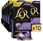 L'OR Espresso Coffee - 100 Capsules $44.23 + Shipping ($0 with $64.84 Spend) @ Amazon AU