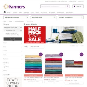 Farmers towels sale new arrivals