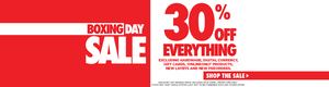 30% off Storewide (Excludes Hardware, Digital Currency & Gift Cards) @ EB Games