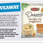 Win 1 of 3 Hansells Youghurt Packs from The Dominion Post