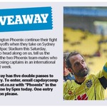 Win 1 of 5 Double Passes to Wellington FC Vs Sydney from The Dominion Post