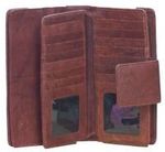 32 Card Slot Women’s Leather Wallet with Coin Purse Expandable Clasp AU $71.22 (~NZ $78) + Shipping @ Real Leather