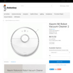 Xiaomi Mi Robot Vacuum Cleaner Gen 2 for $653.40 NZD Including Delivery @ Roboguy