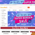 Up to 45% off Super Bargain Sale (e.g. 3 Drawer Shoe Cabinet Storage for $69.99) @ HomeMart