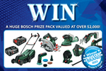 Win a Bosch Prize Pack (valued at over $2,000) @ Trusted Brands
