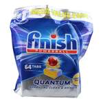 Finish Powerball Quantum Dishwasher 64 Tablets Lemon $17 + Shipping ($0 C&C/ in-Store) @ Crackerjack