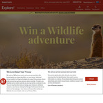 Win 1 of 3 Wildlife Adventures from Explore Worldwide [Flights Not Included]