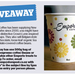 Win a 500g Bag of Emporio Espresso Coffee (Beans or Ground) from The Dominion Post