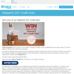 Win 1 of 6 Makekit DIY Craft Kits from Choice TV