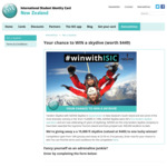 Win a 15, 000ft Skydive with NZONE Skydive in Queenstown!