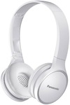 Panasonic RP-HF400BE Bluetooth on-Ear Headphones White - $14 (Was $84) @ Harvey Norman