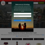 Free Delivery (Excluding Rural) on All Home Page Deals at DrinkSpy