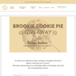 Win 1 of 10 Brookie Cookie Pies @ Original Foods Baking Co.