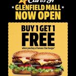 Buy 1 Get 1 Free Famous Star Burger ($9.99, Limit 1 Per Customer) @ Carl's Jr Glenfield (Instore Only)