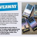 Win 1 of 3 Sets of Five Wellington Chocolates from The Dominion Post