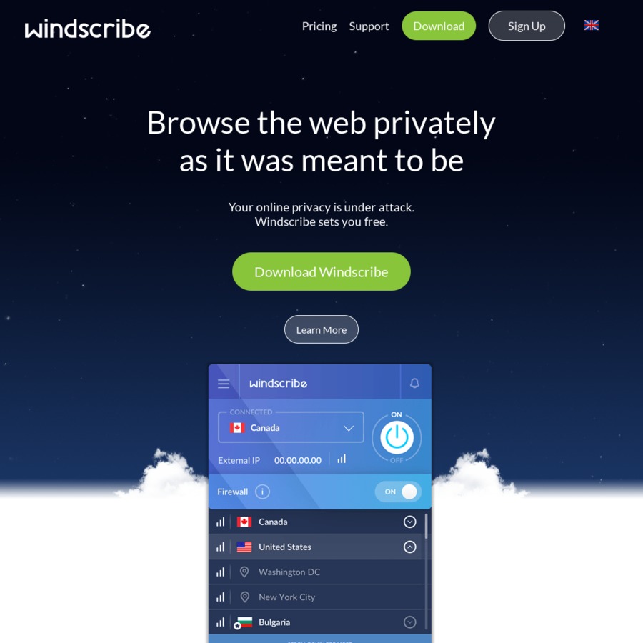 Windscribe отзывы