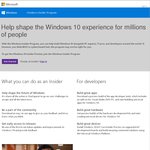 FREE: Windows 10 for $0 Via Microsoft's Insider Program (Save $199)