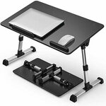 Adjustable Laptop Desk Ergonomic Portable Vertical Table US$28.74 (NZ$40.91) Delivered@Banggood