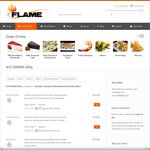 $10 Dinner Meals (Mon-Thur) @ Flame New Plymouth