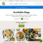 Get $20 off Your Next Two Deliveries (First Delivery March 28 at the Latest) @ My Food Bag