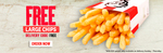 Free Large Fries with $35 Spend (Delivery Only, Sunday to Thursday) @ KFC