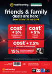 Friends & Family: Cost +5% TVs, Whiteware, Cellular, Computers; Cost +7.5% Storewide @ Noel Leeming