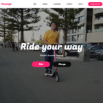 (Christchurch) 5 Minutes Free via Referral @ Flamingo Scooters