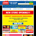 10% off Storewide @ Chemist Warehouse