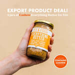 4x Cashew Everything Butter 275g Jars for $16 + $6.50 Shipping ($0 w/ $25 Spend) @ Fix & Fogg