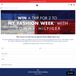 Win a Trip for 2 to New York and Attend The Tommy Hilfiger Fashion Show @ Tommy Hilfiger
