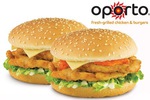 Groupon - 2 Oporto Burgers for $11.99 [Auckland]