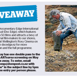 Win a Double Pass to The Shorts 4: ARTearoa Screening on May 20 from The Dominion Post (Wellington)