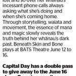 Win a Double Pass to Beneath Skin and Bone from The Dominion Post (Wellington)