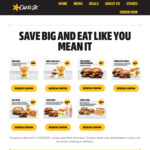 Carl's Jr. Coupons - Free Fries with Any Angus Burger, Any Sundae and Large Fries $4.50, 2 Double Cheeseburgers for $9.50 & More