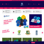 ICC T20 World Cup Sale; Event Polos $8.10, Tshirts $5.40, Caps $5.40 @ T20 World Cup Shop + $15 Shipping @ T20