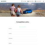 Win two weeks with the Škoda Enyaq Sportline (Unlimited mileage and full vehicle insurance) @ Škoda