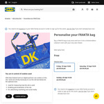 [AKL] Buy a FRAKTA Bag ($1-$7.50) & Get it Personalised for Free (Max 2 English Letters) @ IKEA (Membership Required)