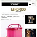 Win 1 of 3 Tupperware Coastal Drink Dispensers from Mindfood