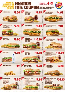 Burger King Jan/Feb Coupons: 2 Cheeseburgers $5 | 1 Nugget Burger ...